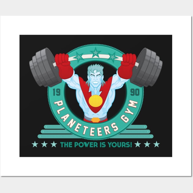 Planeteers Gym Wall Art by Woah_Jonny